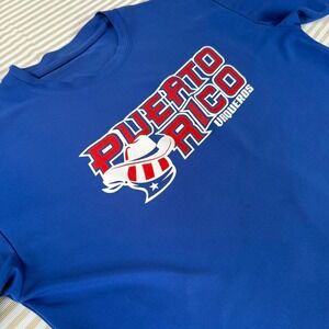 3‎ FOR $15 DEAL/ Puerto Rico Vaqueros de Bayamon Sports Tee Mens L - PVBUNDLE